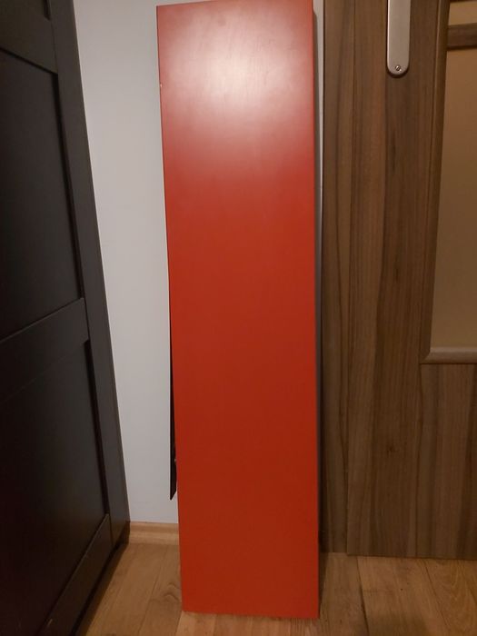 Półka ścienna LACK IKEA czerwona 110x26