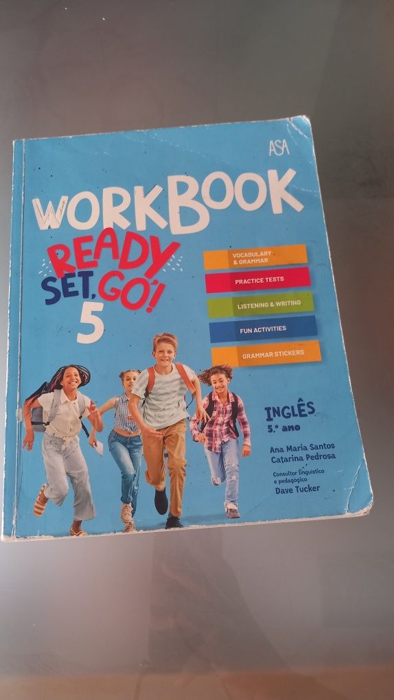 Caderno Atividades Inglês 5°Ano "Ready, Set, Go!"