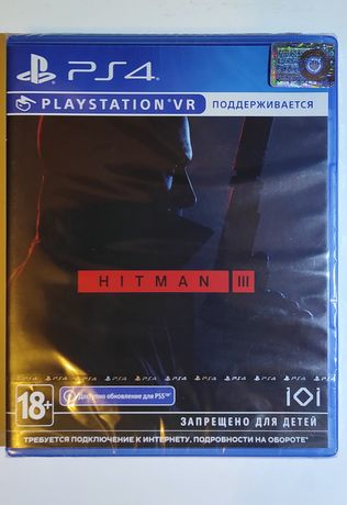 Hitman 3 Новая, ps4,ps5, playstation VR