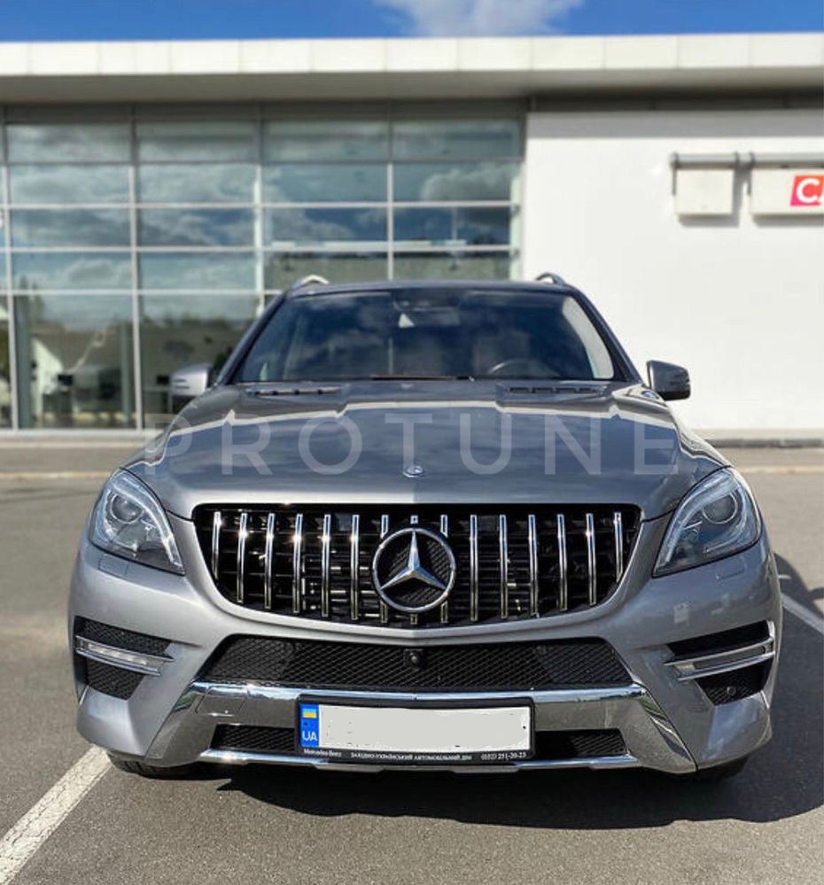 Решетка GT Mercedes-Benz GLS GL GLE ML X167 W167 X166 W166 W292 AMG