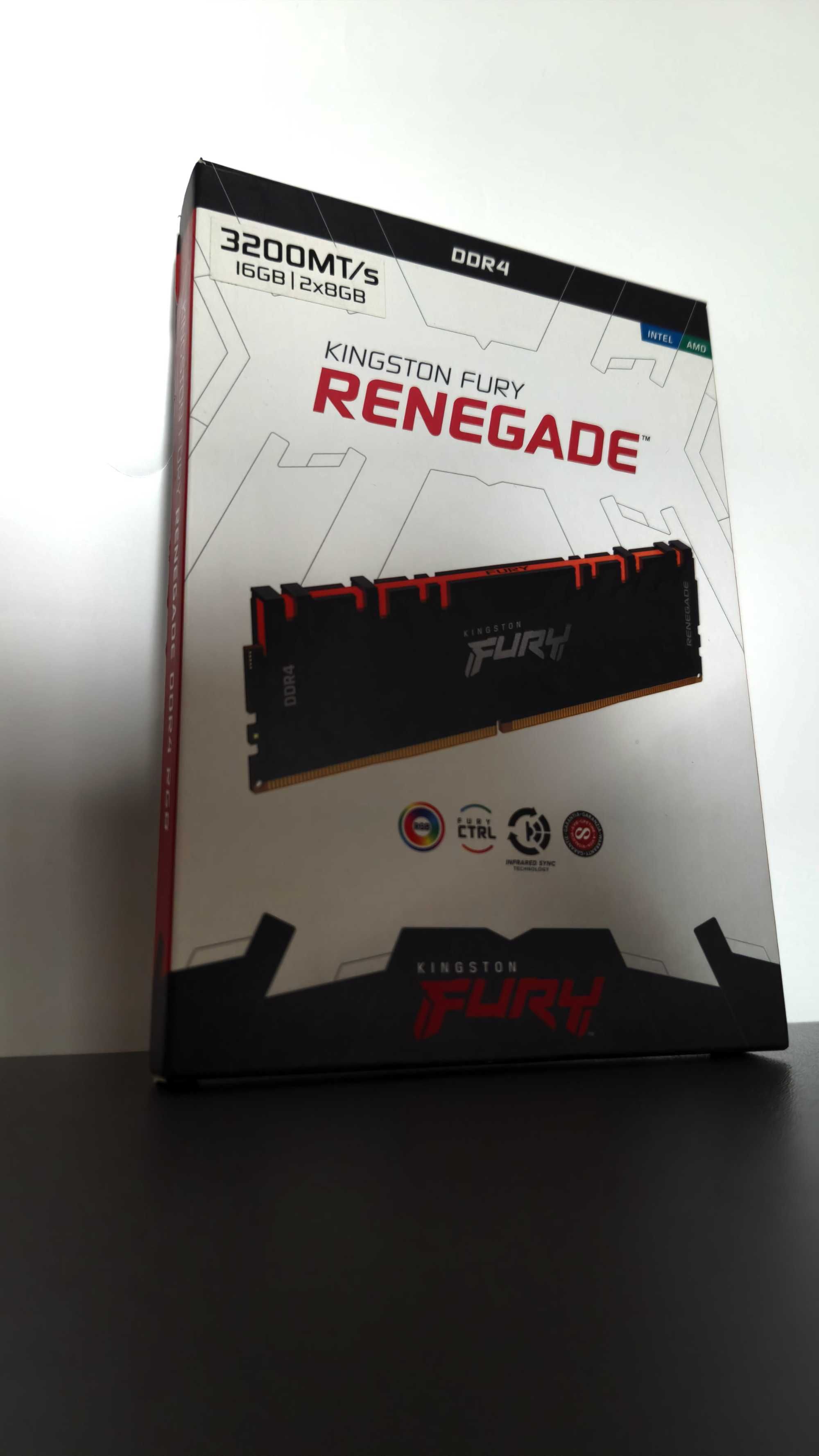 Pamięć RAM Kingston FURY Renegade DDR4 16GB 3200MHz CL16