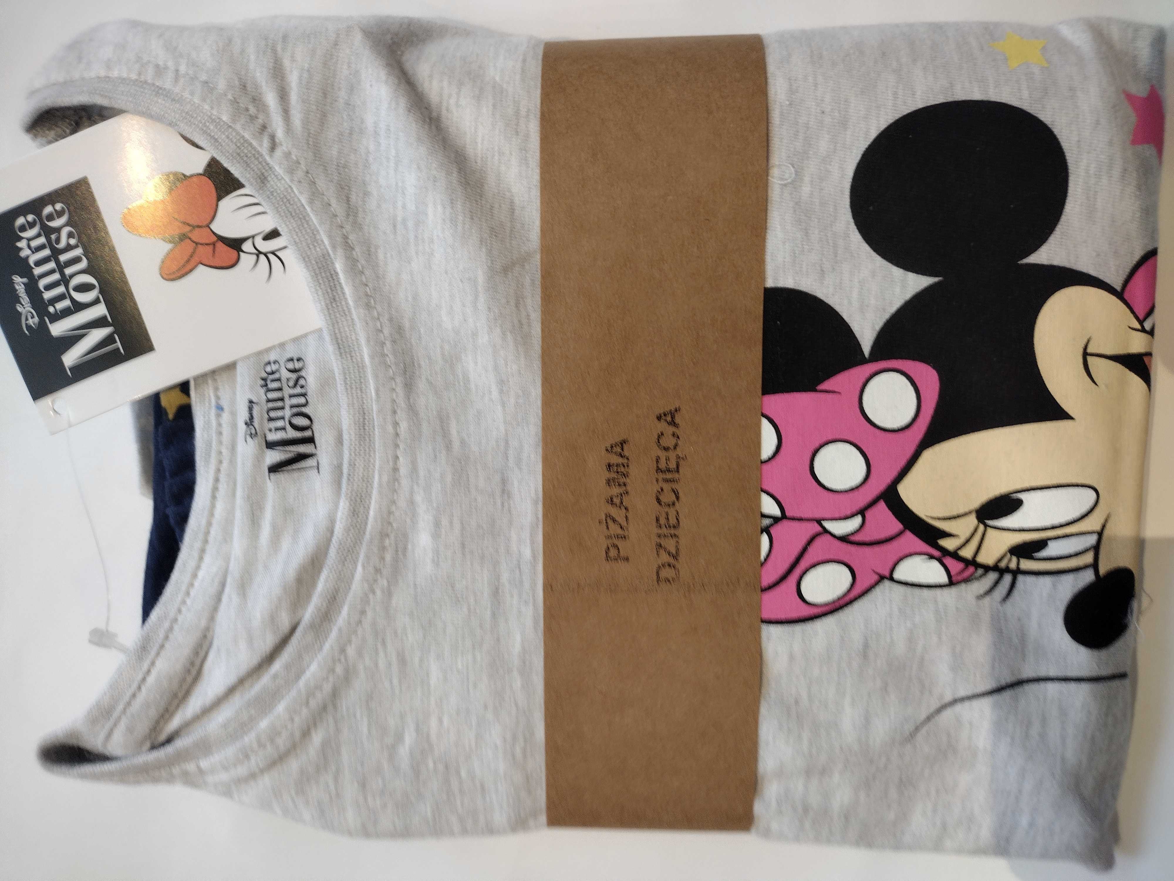 Piżama dwuczęściowa dla dziewczynki 128 myszka Minnie Disney