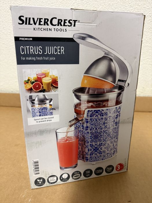 Електрична соковижималка для апельсинів silver crest by Germany