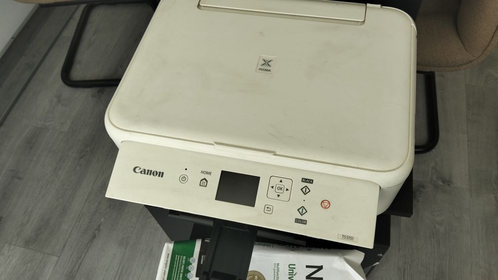 Impressora Canon com tinteiro