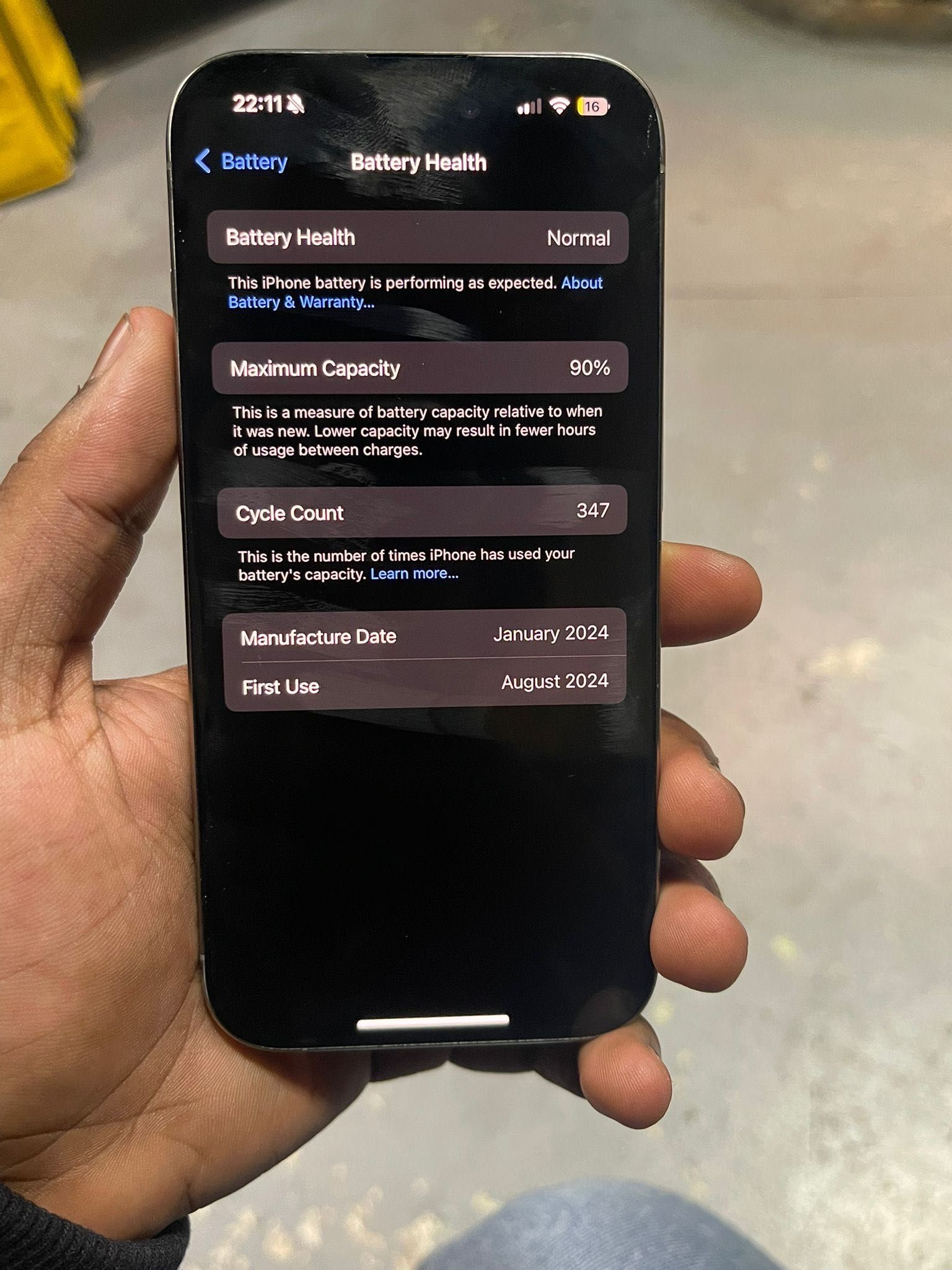 iPhone 15 pro 128gb