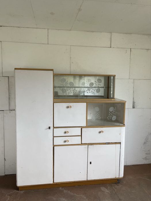 kredens kuchenny PRL lata 60.