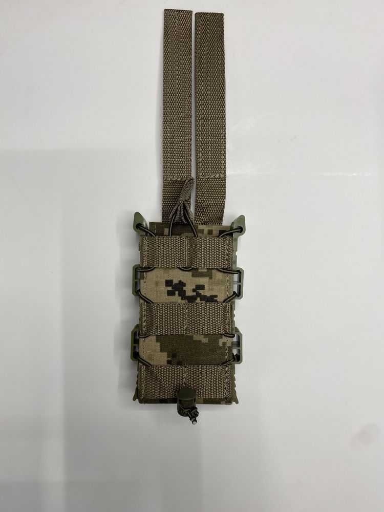 Подсумок магазина для AK/AR жорсткий ММ14 піксель Cordura