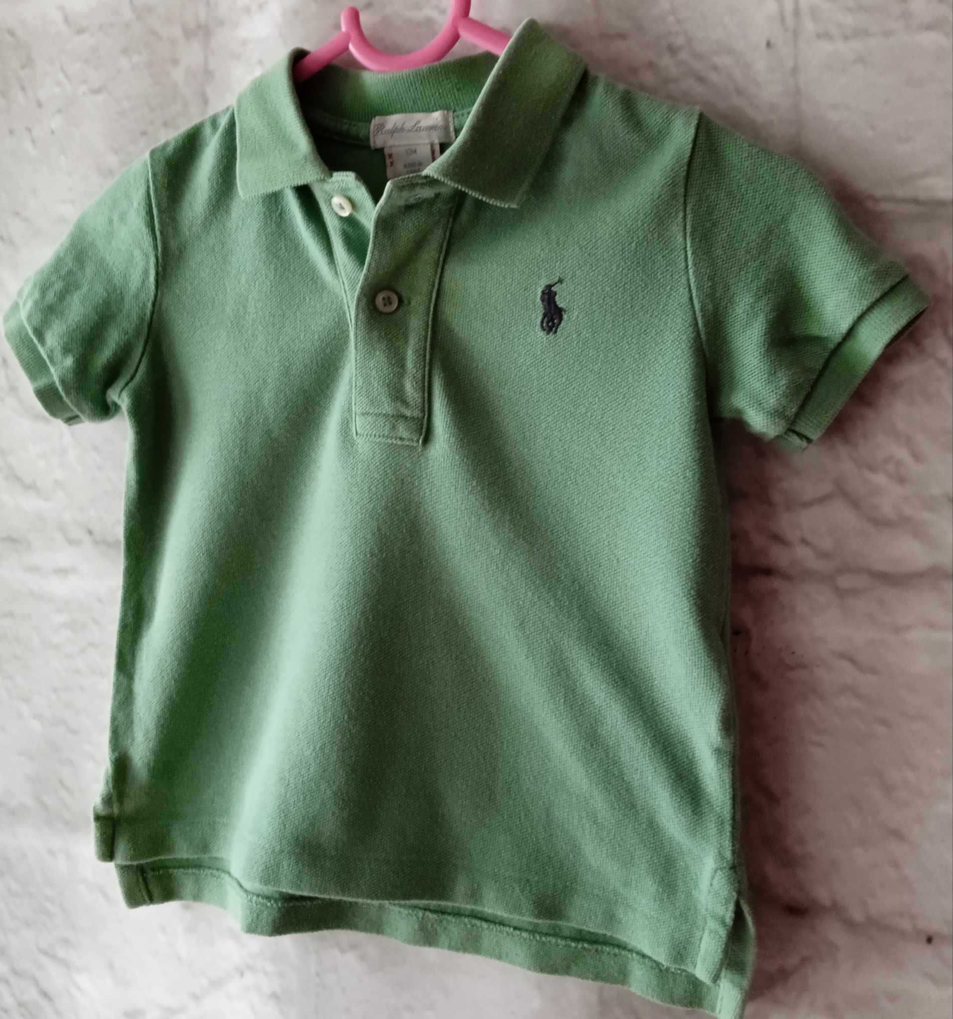 zielona koszulka Polo by Ralph Lauren 12m 80cm
