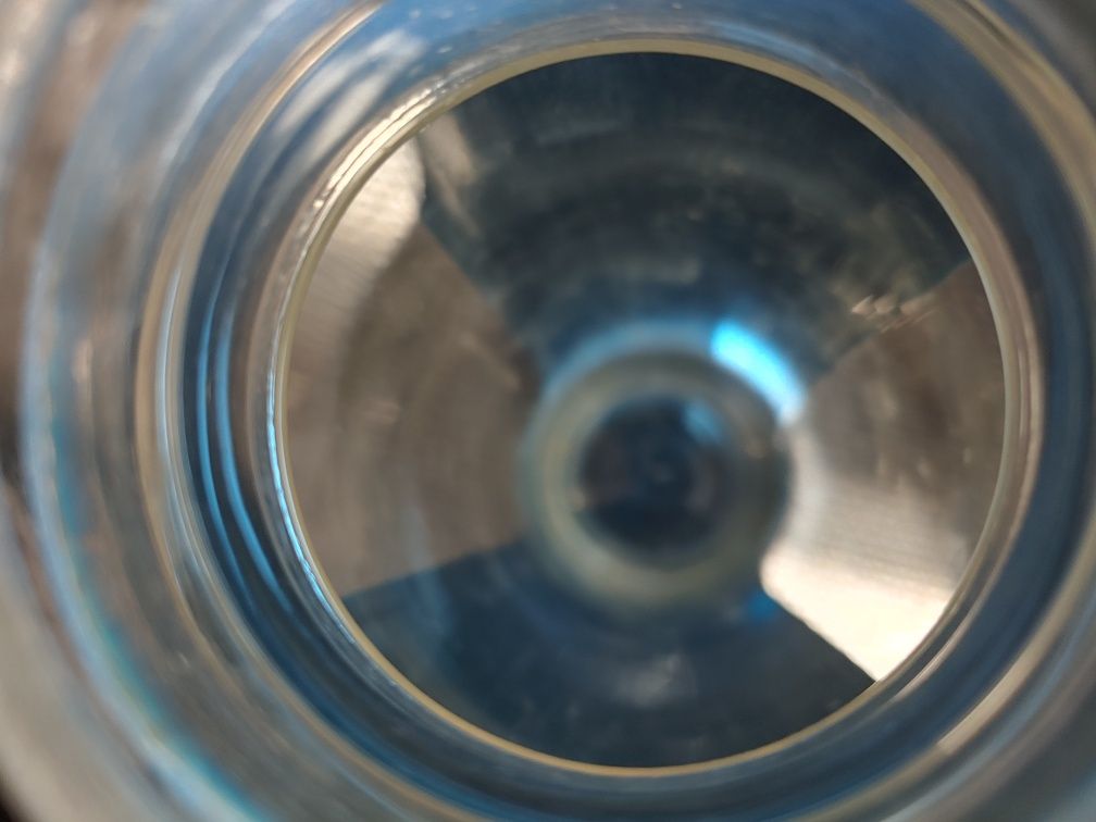 Butelka szklana 2l w plastiku granatowa bidon