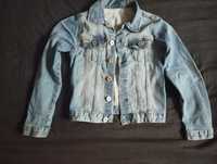 Джинсовая куртка на ребенка 6-8 лет на девочку или мальчика