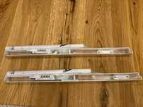 2x HJÄLPA Varão IKEA branco, 60x40 cm selados 604.501.27