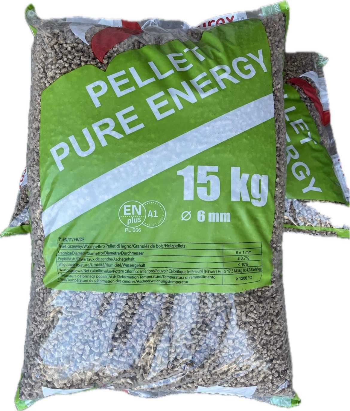 Pellet RUREX ENplusA1 Hurt Certyfikat Producent