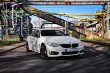 BMW F32 420d xDrive M-sport, kam 360, head-up, czujniki pdc, lampy led