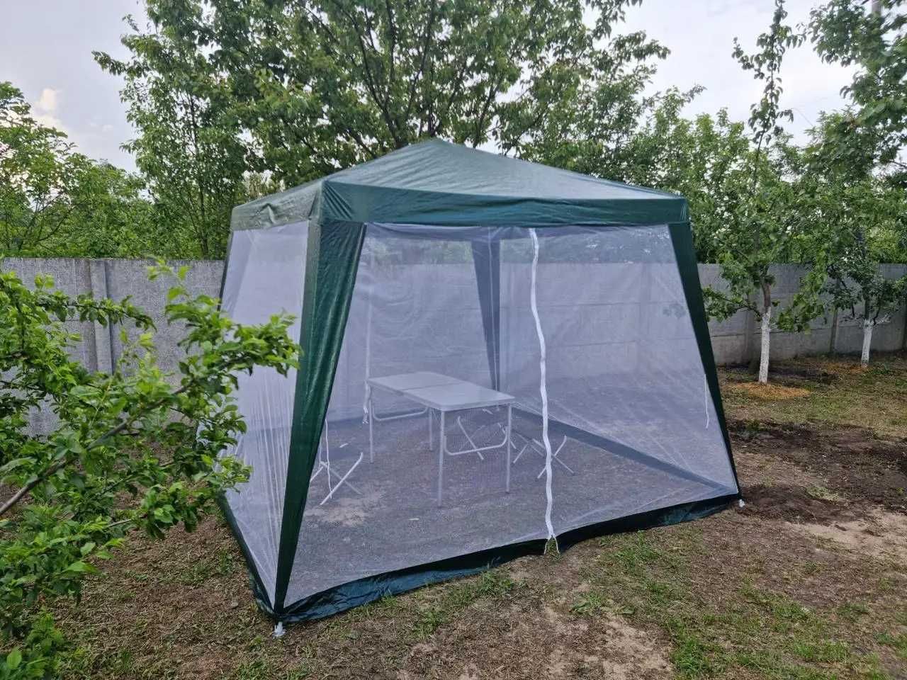 Шатер садовый 3*3 палатка для дачи беседка