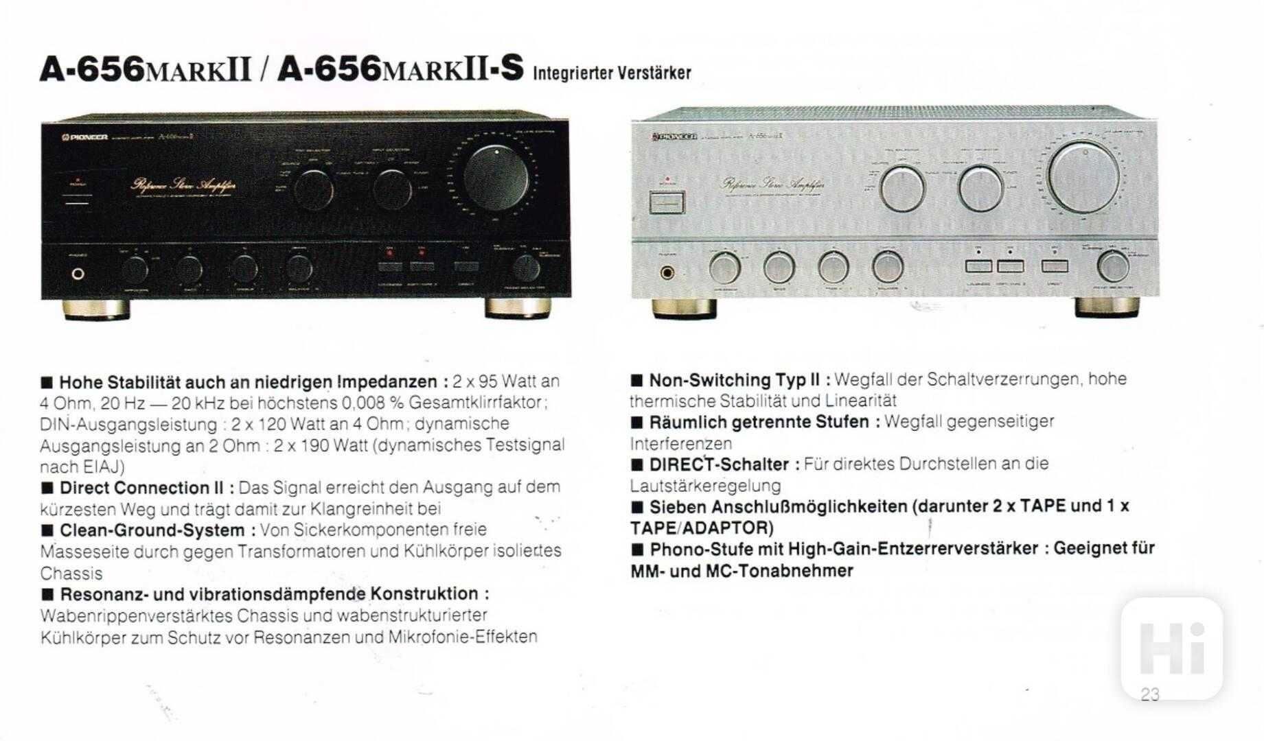 MOCNY Wzmaczniacz Pioneer A-656 Mark II