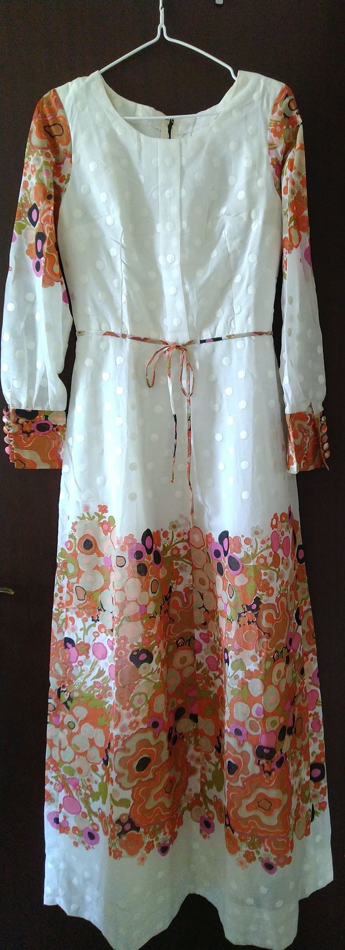 Vendo vestido de verão em algodão compridos vintage