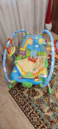 Продам дитяче крісло- шезлонг "Жителі Савани" Tiny Love