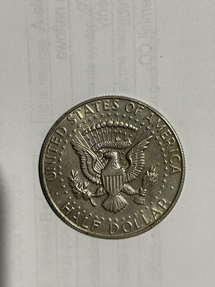 Half dolar 1968 kennedy