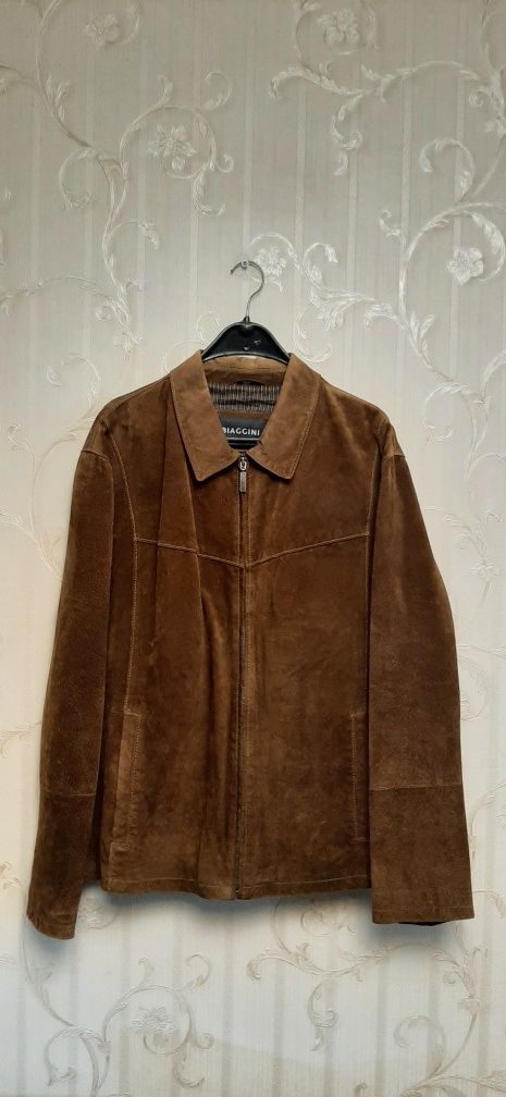 Куртка кожаная мужская Biaggini натуральная замша