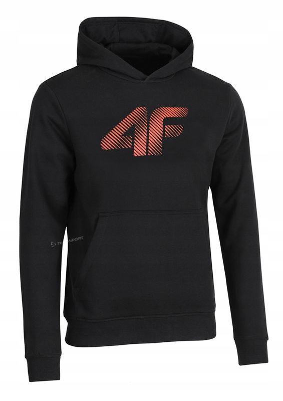 4f Ocieplana Męska Bluza Dresowa Z Kapturem Kangurka / rozm Xl