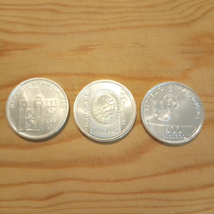 Moeda 500 escudos 95 96 98
