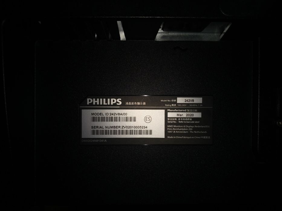 Monitor Philips 242V8A
