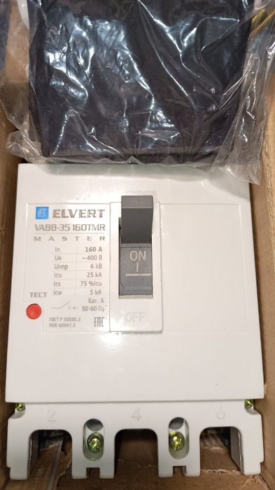 Автомат 250А АВ3004 PF та 160А ELVERT