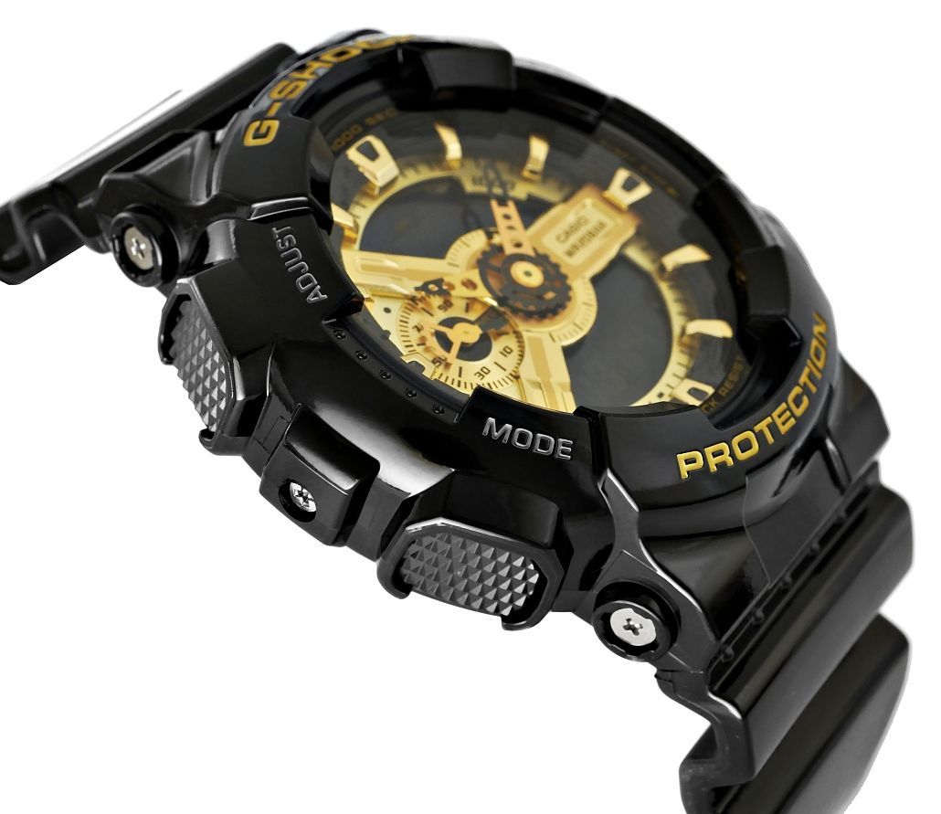 zegarek męski casio g-shock ga-110gb-1aer 20 bar do nurkowania + box