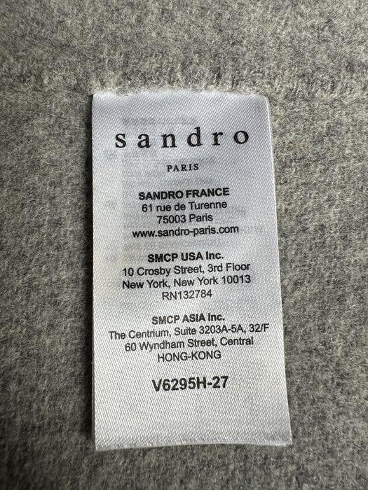 Sandro Paris піджак вовна