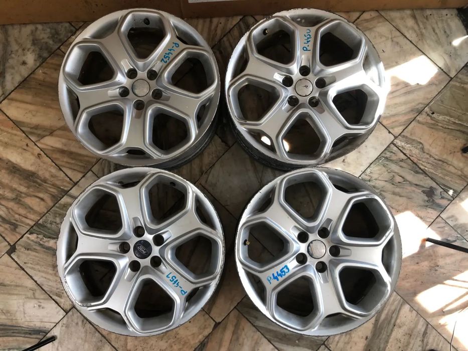 Felgi Aluminiowe Alufelgi R18 5x108 63,4 ET 52,5- Komplet -Ford- Gwarancja Wysyłka Montaż