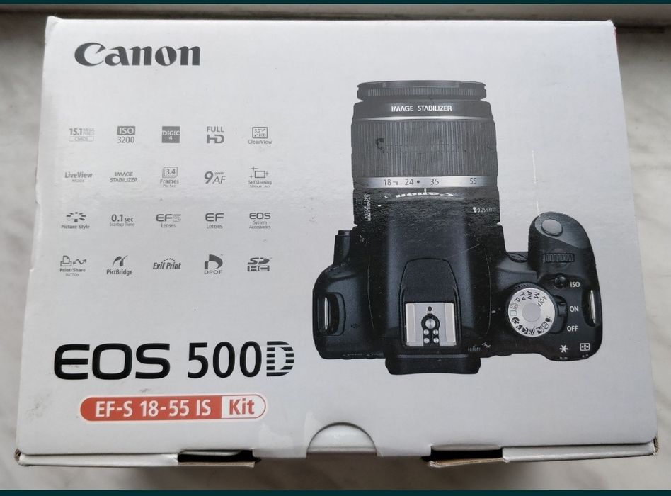 Цифровий дзеркальний фотоапарат Canon EOS 500D