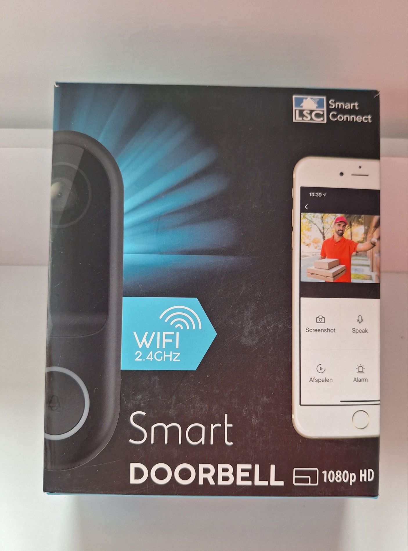 Bezprzewodowy wideodomofon WiFi dzwonek LSC kamera