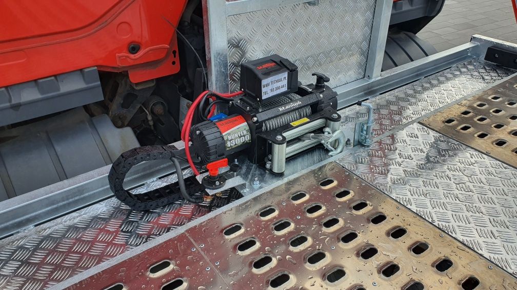 Zabudowa laweta najazd dmc 7.5 t nowa producent małopolskie  MOTO-LUK