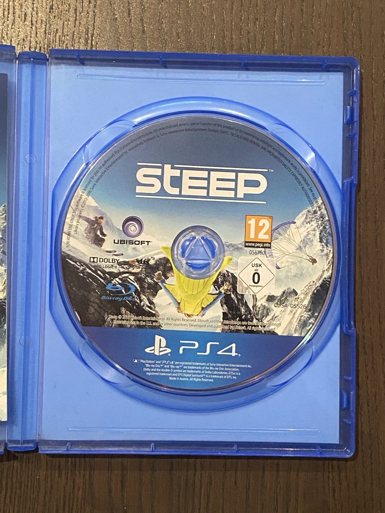 Uncharted 4 e Steep para ps4