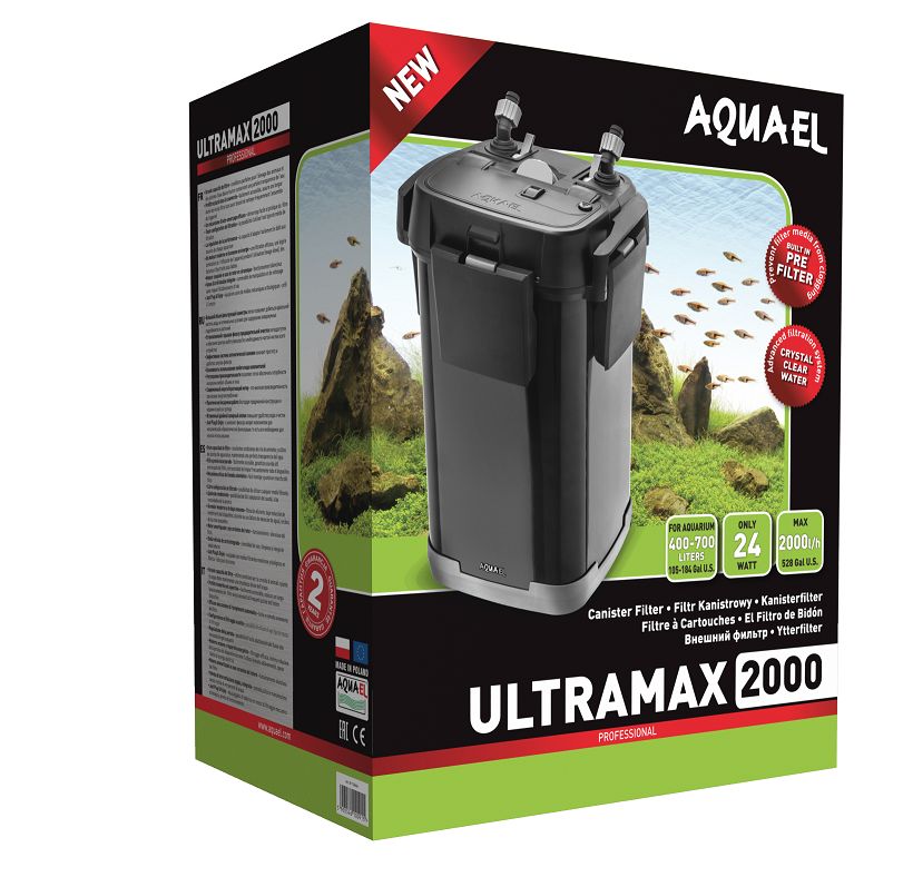 Aquael Ultramax 2000 Filtr Zewnętrzny Do Akwarium 400-700l