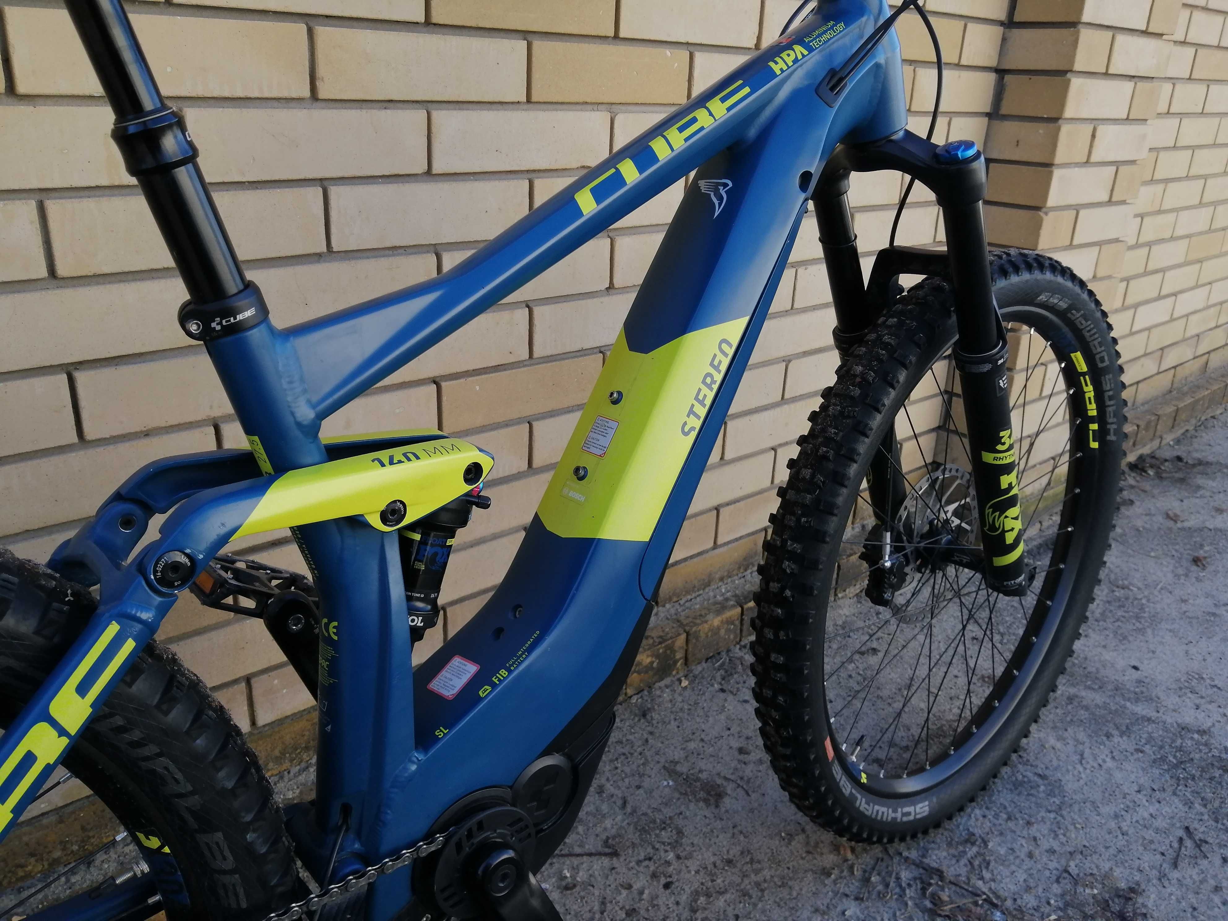Электро велосипед Cube Stereo Hybrid 140 Boost (2019) Bosch Состояние!
