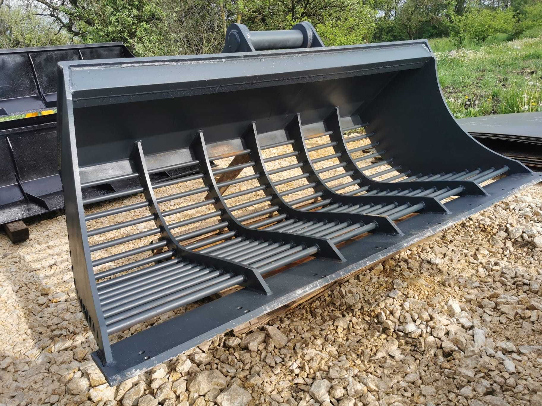Ażurowa łycha przesiewowa do koparki Cat JCB i innych Producent