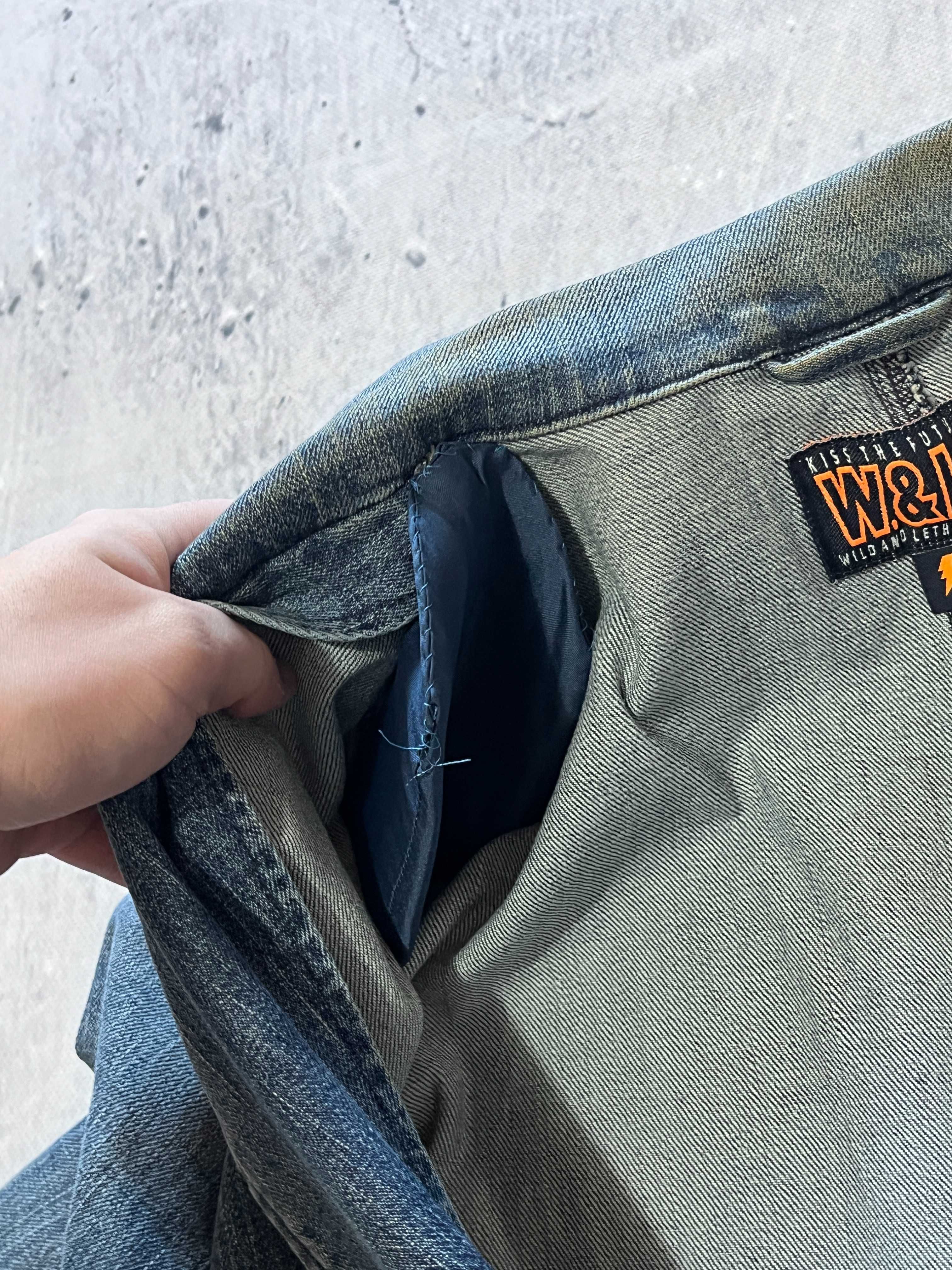 Damski żakiet W< / Walter Van Beirendonck denim jacket