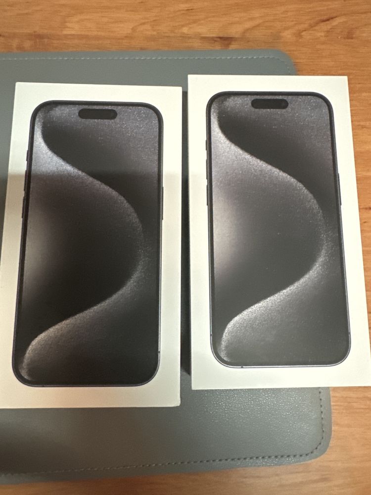 Iphone 15 pro Black Titanium 256GB nowy paragon faktura gwarancja