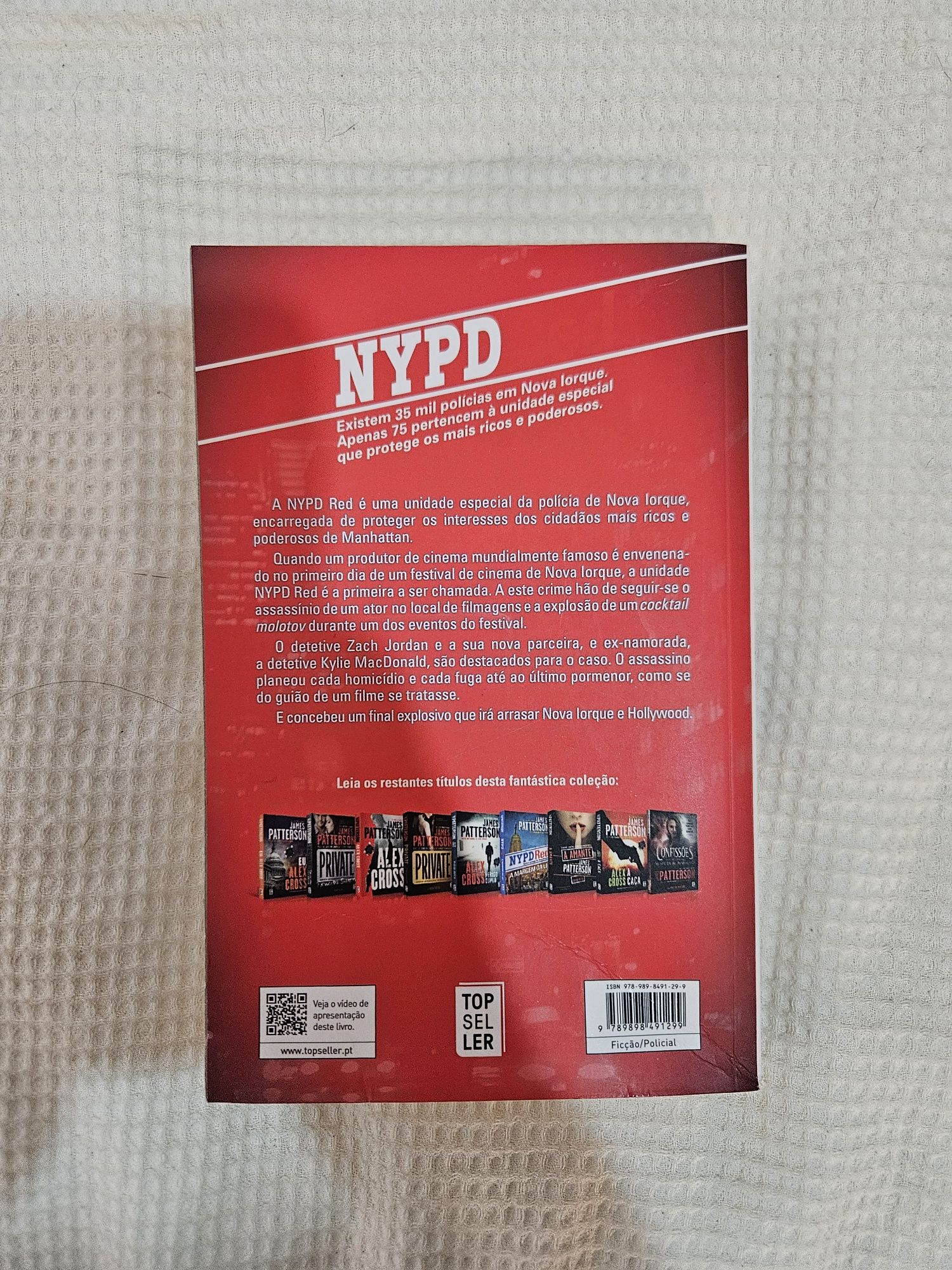 Livro NYPD Red de James Patterson