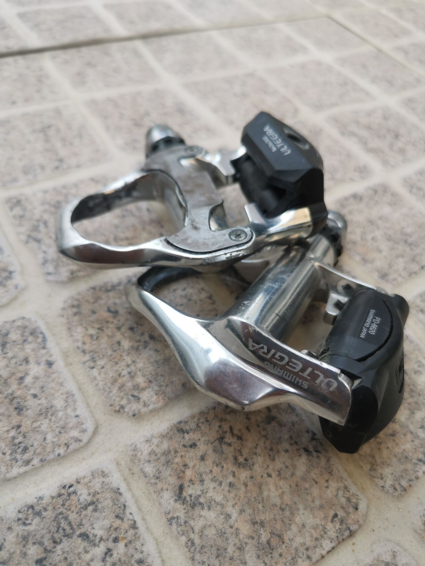 Pedais shimano ultegra 6620