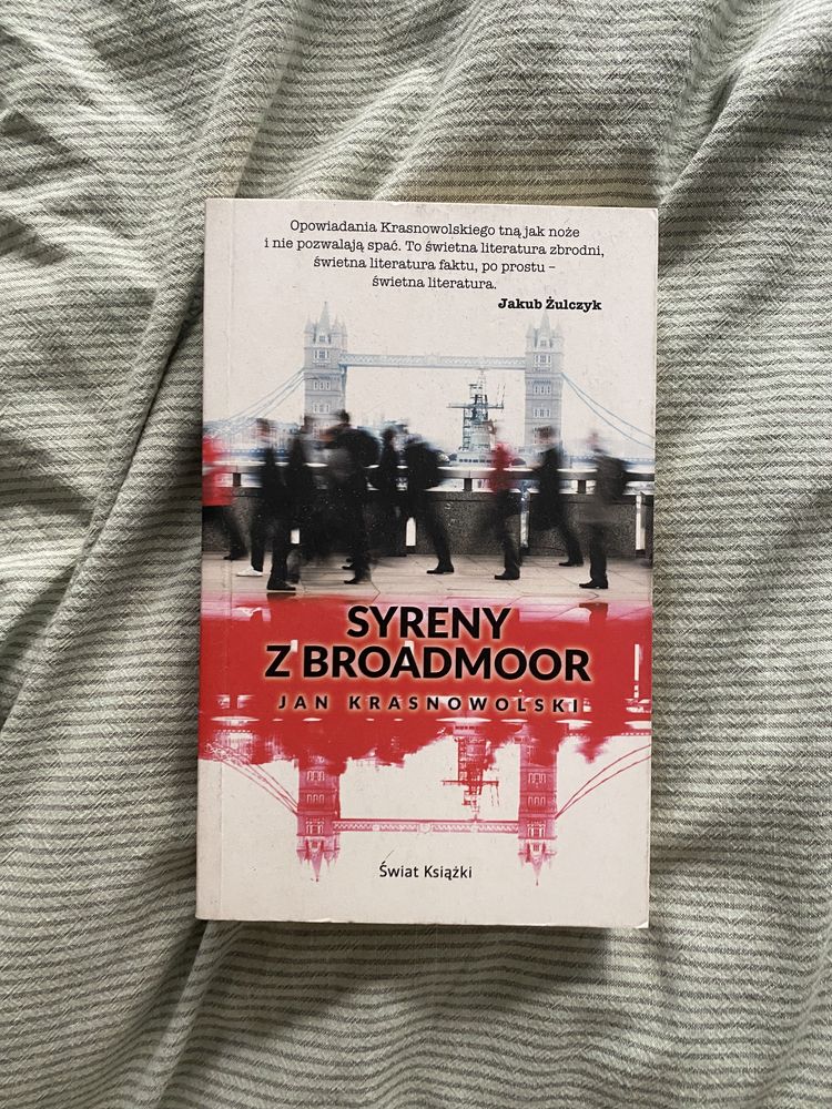 Książka syreny z broadmoor Jan krasnowolski Jakub zulczyk kryminał