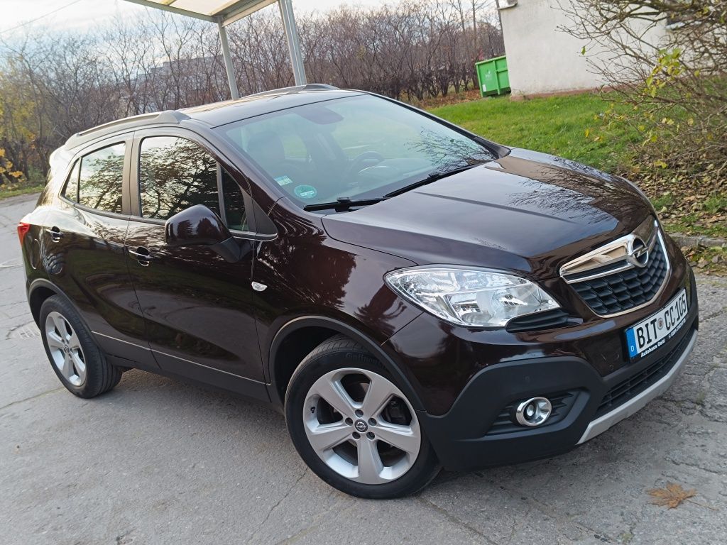 Opel Mokka piękny brązowy metalic , pełen serwis