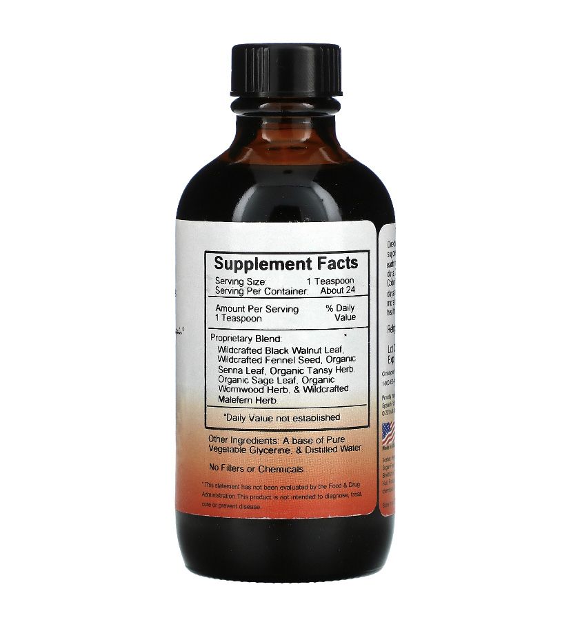 Christopher´s Original Formulas, Травяной сироп от глистов, паразитов