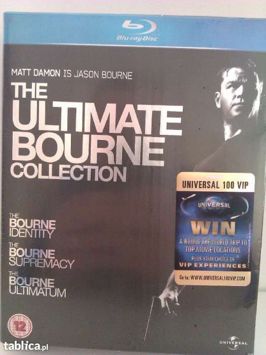 Ultimate Bourne Collection Tożsamość, Krucjata, Ultimatum Bourne'a BR
