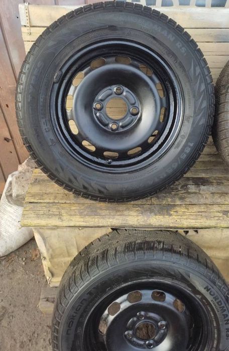 Колеса R14 на Ford Fiesta, гума зимова Nokian 185/65
