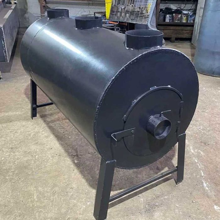 ТОП! Буржуйка від заводу, від 20м2 до 250м2, сталь 4мм, булерьян