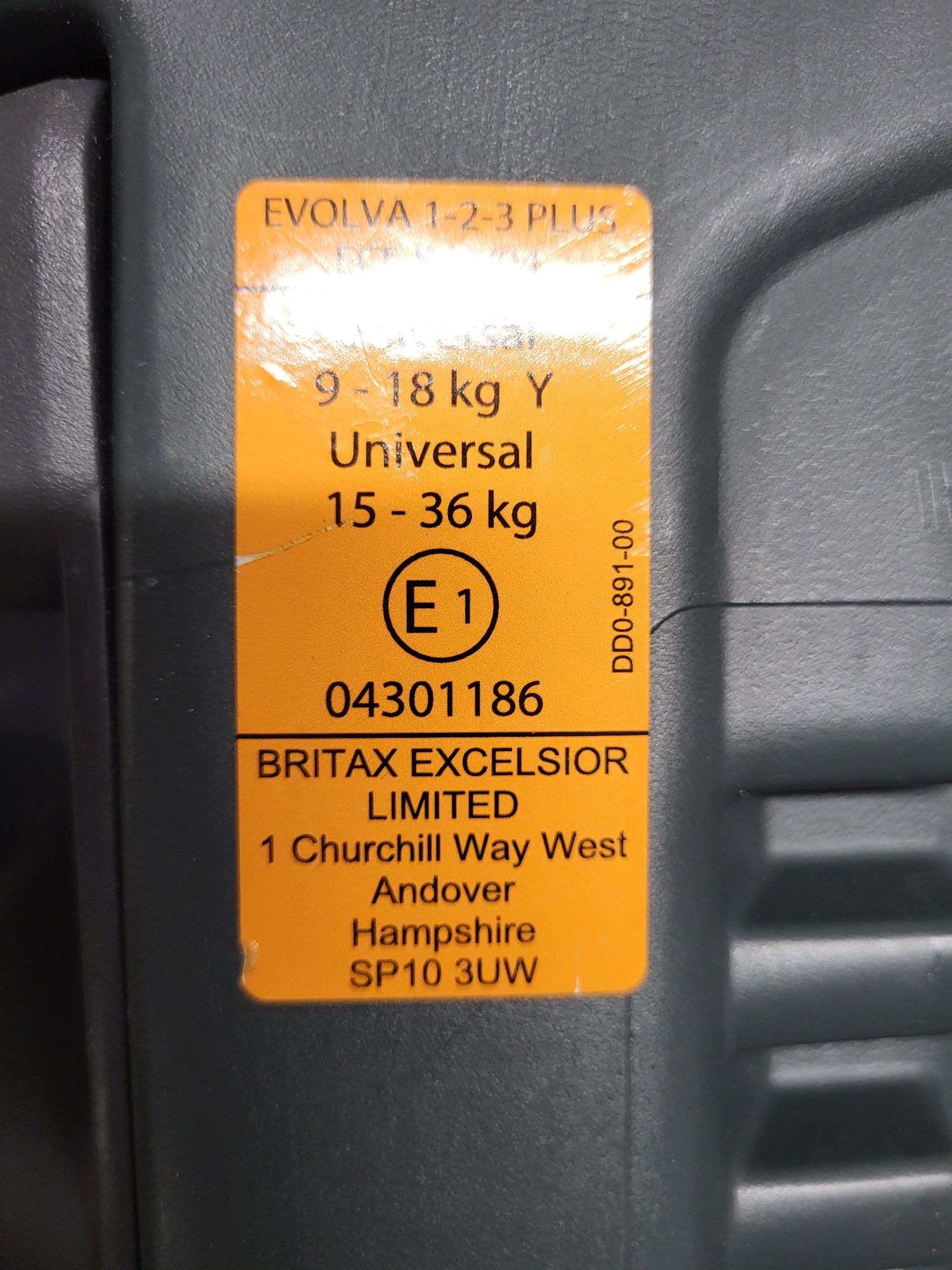 Britax fotelik dla dzieci 15-36 kg