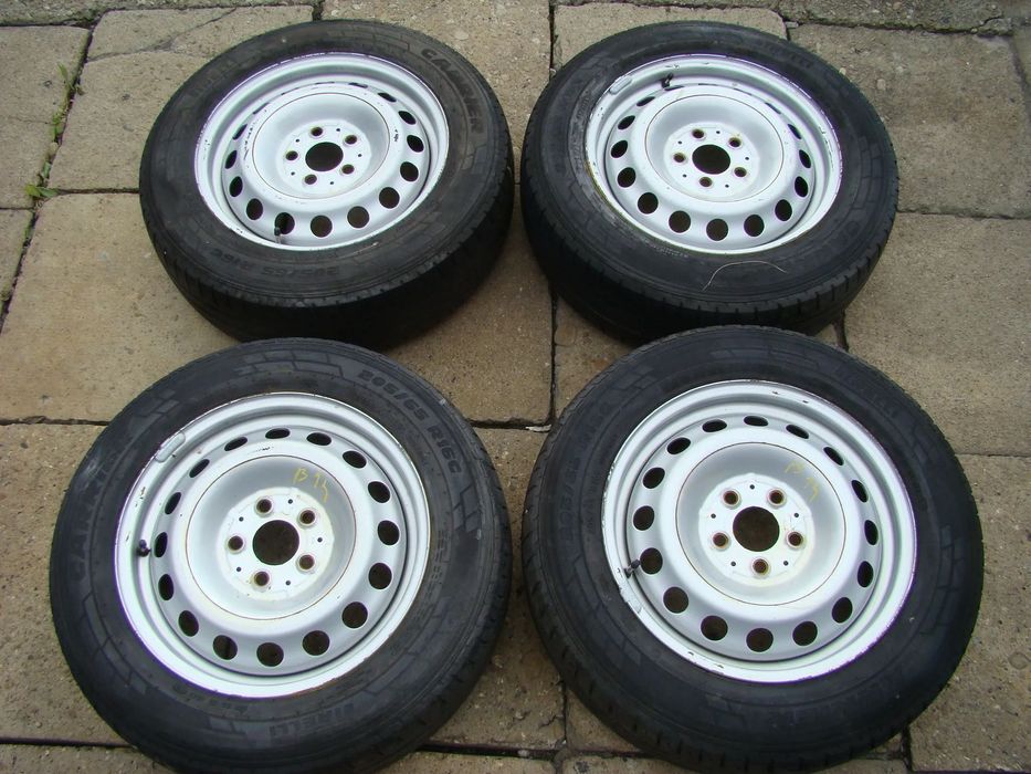 B14 5x112 Mercedes Vito Viano W639 W638 6,5jx16 opony lato 205/65 R16 C