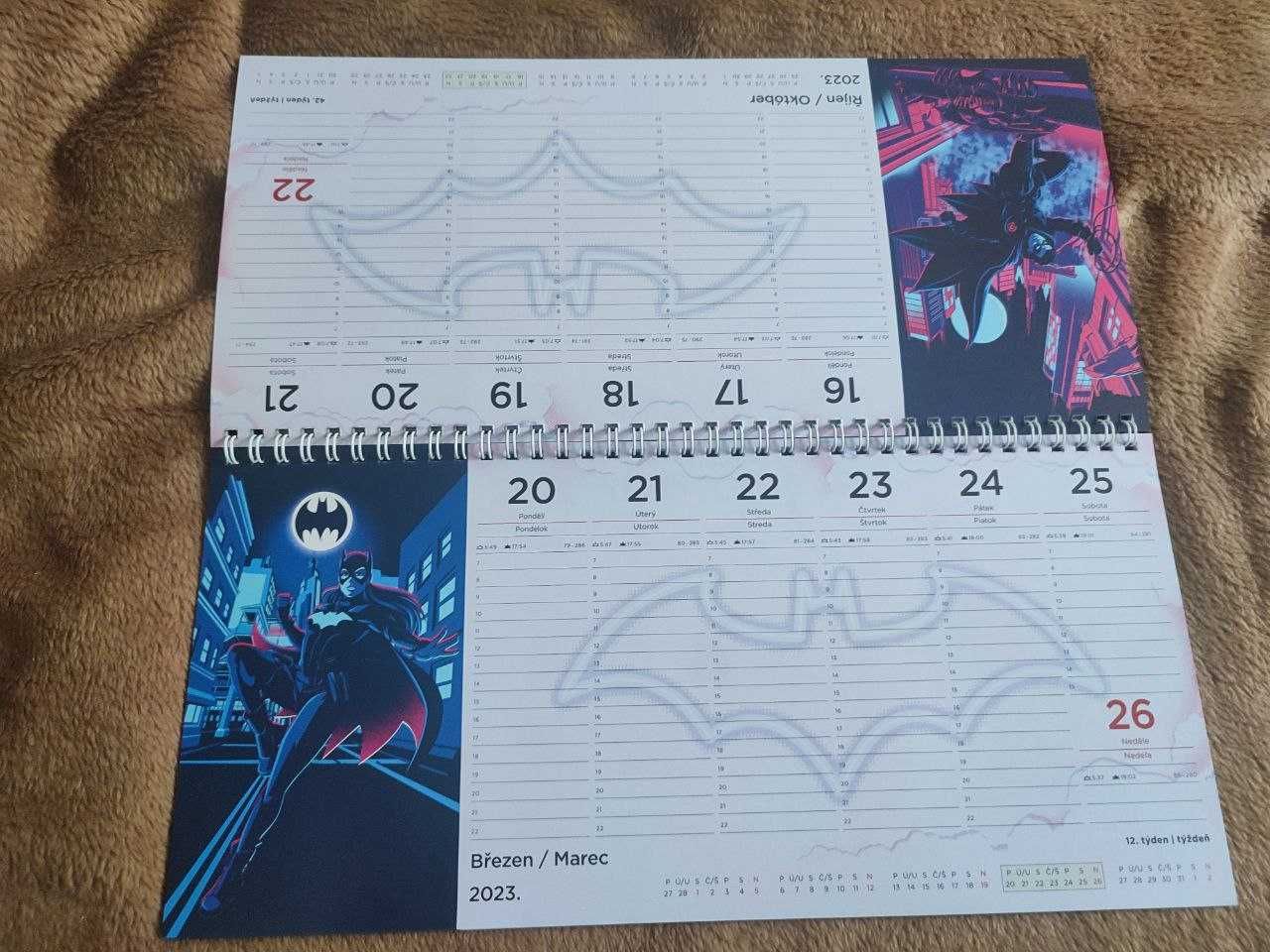 Календар Batman 2023